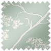 Cherry Blossom, Pastel Green - Roller Blind